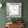 Jeni Mirrored Wall Clock with Diamond