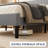 Platform Bed Frame With Upholstered Wingback Headboard, No Box Spring Needed-723876651-723876565