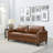 Portland 81" Top-Grain Leather Sofa