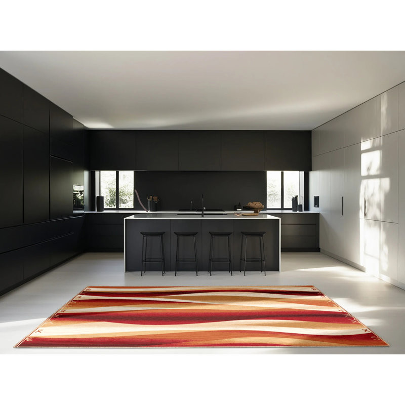 Arid Glow Rug, Round 3'