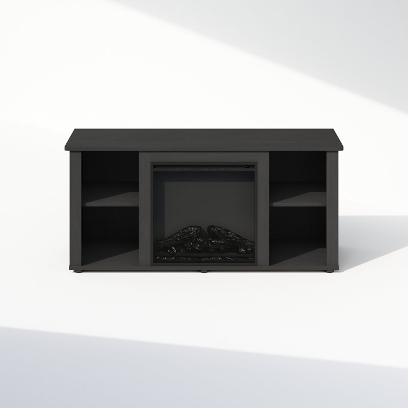 Buckner 47.24'' W Storage Credenza with No Fireplace Included