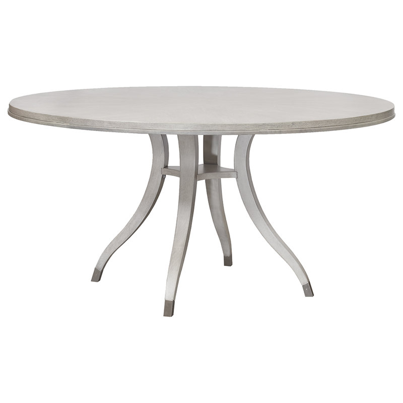 Beveled Pedestal Dining Table, 60" W x 60" L