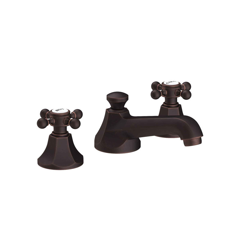 Metropole Widespread Bathroom Faucet with Drain Asssembly, Venetian Bronze