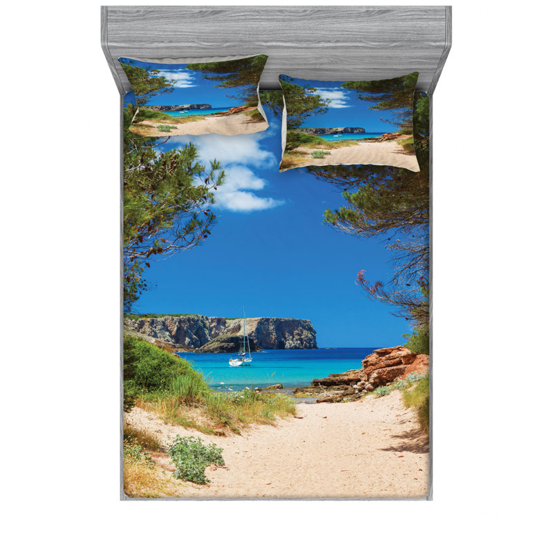 Microfiber Sheet Set, Full Sheet Set with Fitted Sheet