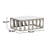 Chaffins Seating Set, White, 2-PC