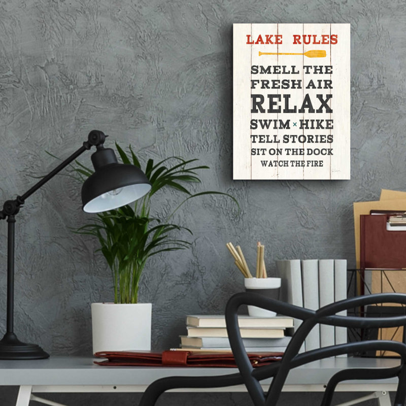 «Cabin Life VI Neutral» par Sue Schlabach, art mural en verre acrylique, H 16 po x l 12 po x P 0,13 po
