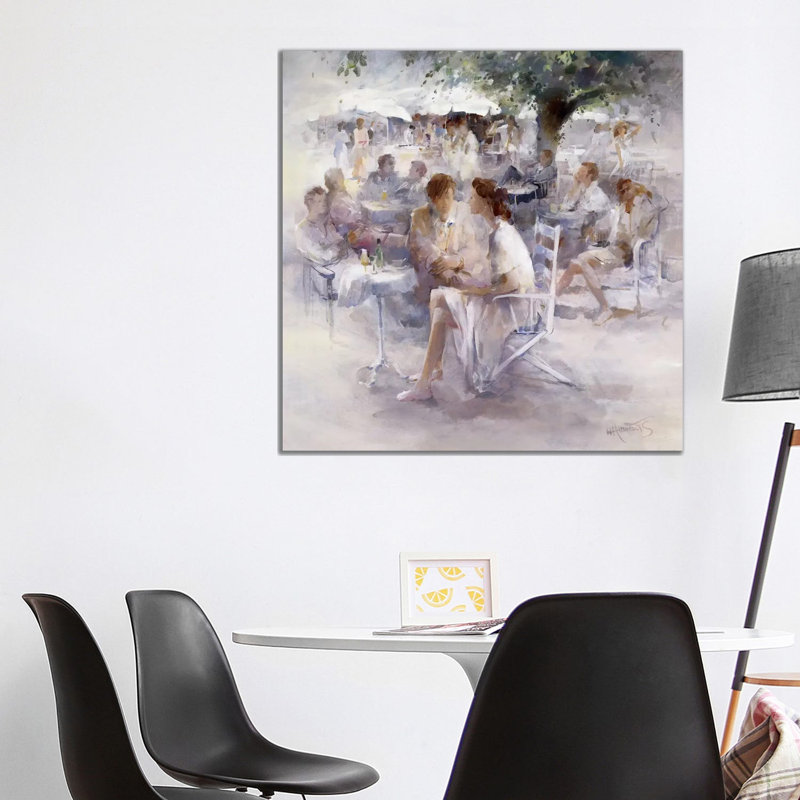 Happy Hour by Willem Haenraets - Wrapped Canvas Print, 93.98 cm H x 93.98 cm W x 1.91 cm D