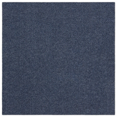 Plancher Eaze Asheville 18 po x 18 po bleu