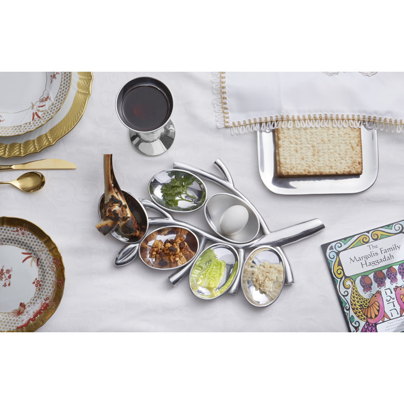 Nambe Tree of Life Seder Plate