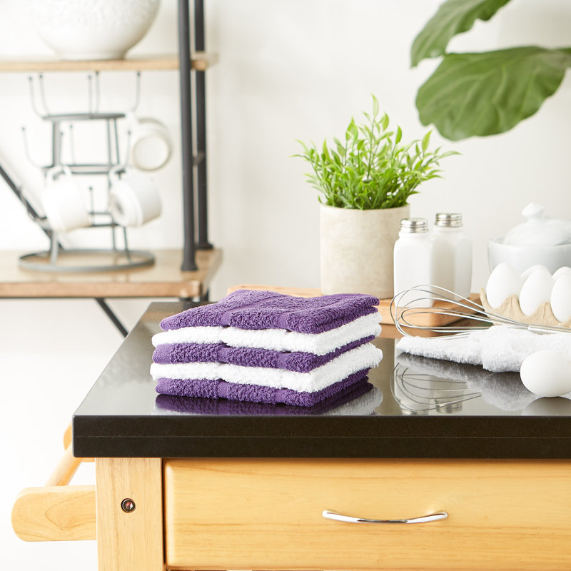 Torchon aubergine