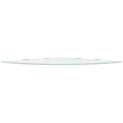 Brylee Glass Corner Shelf