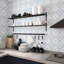Carreau de sol, mural et de sol en PVC 7,87 po x 7,87 po x 7,87 po x 7,87 po