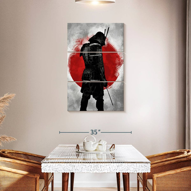 Leisha Samurai I, 57" H x 36" W