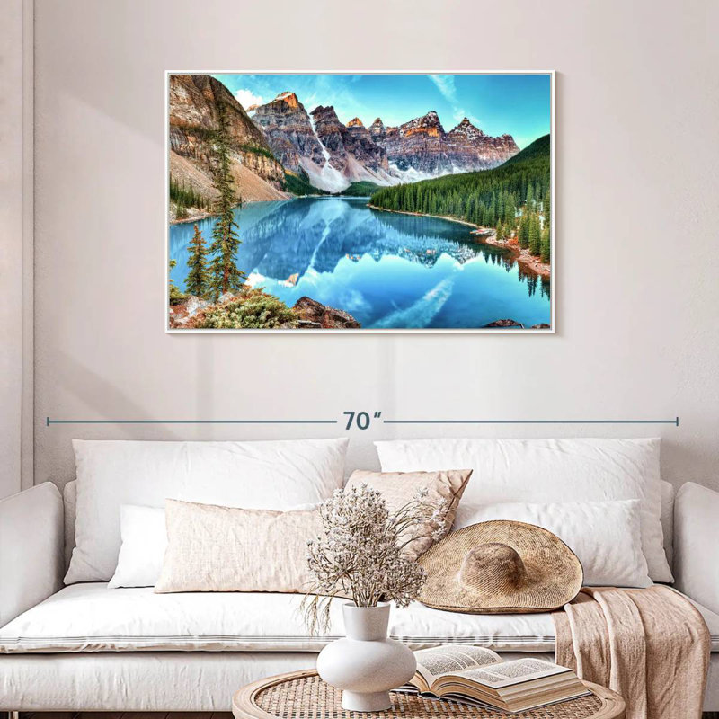 Parc national, Cadre flottant blanc, 43 po x 29 po