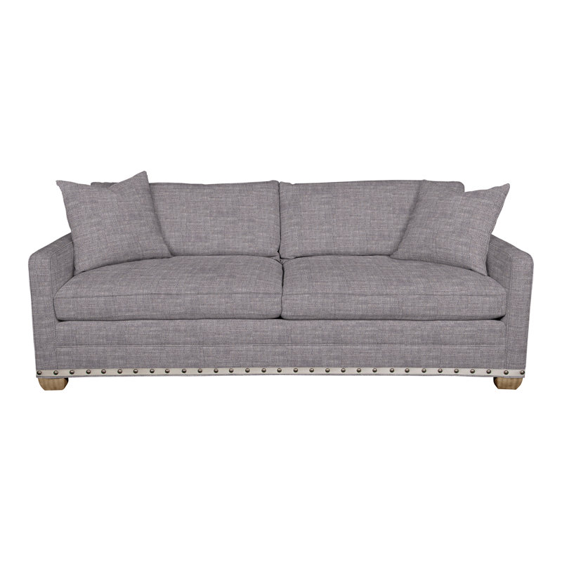 Canapé-lit American Bungalow Stanton, Chenille nomade ardoise Crypton®, Oui, Hampton