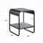 Modern Sleek Design End Table With Shelf