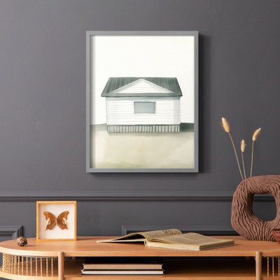LANDSCAPES Series LXVIII  -Premium Framed Print -Ready to Hang - No Nails Required