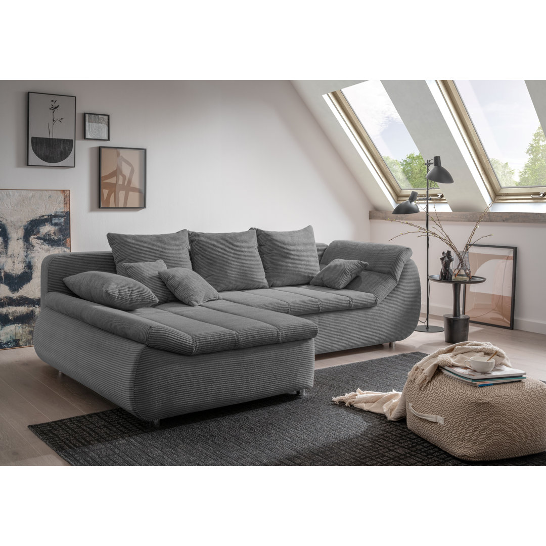 Ecksofa Aliyan mit Bettfunktion