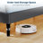 Upholstered Bed Frame with Adjustable Headboard-950108253