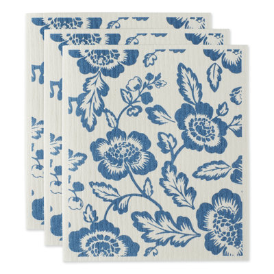 Torchon floral suédois