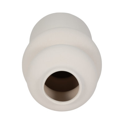 Rosamund Neutral Modern Ceramic Table Vase