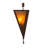 Rustic Lodge Flush Mounted Sconce