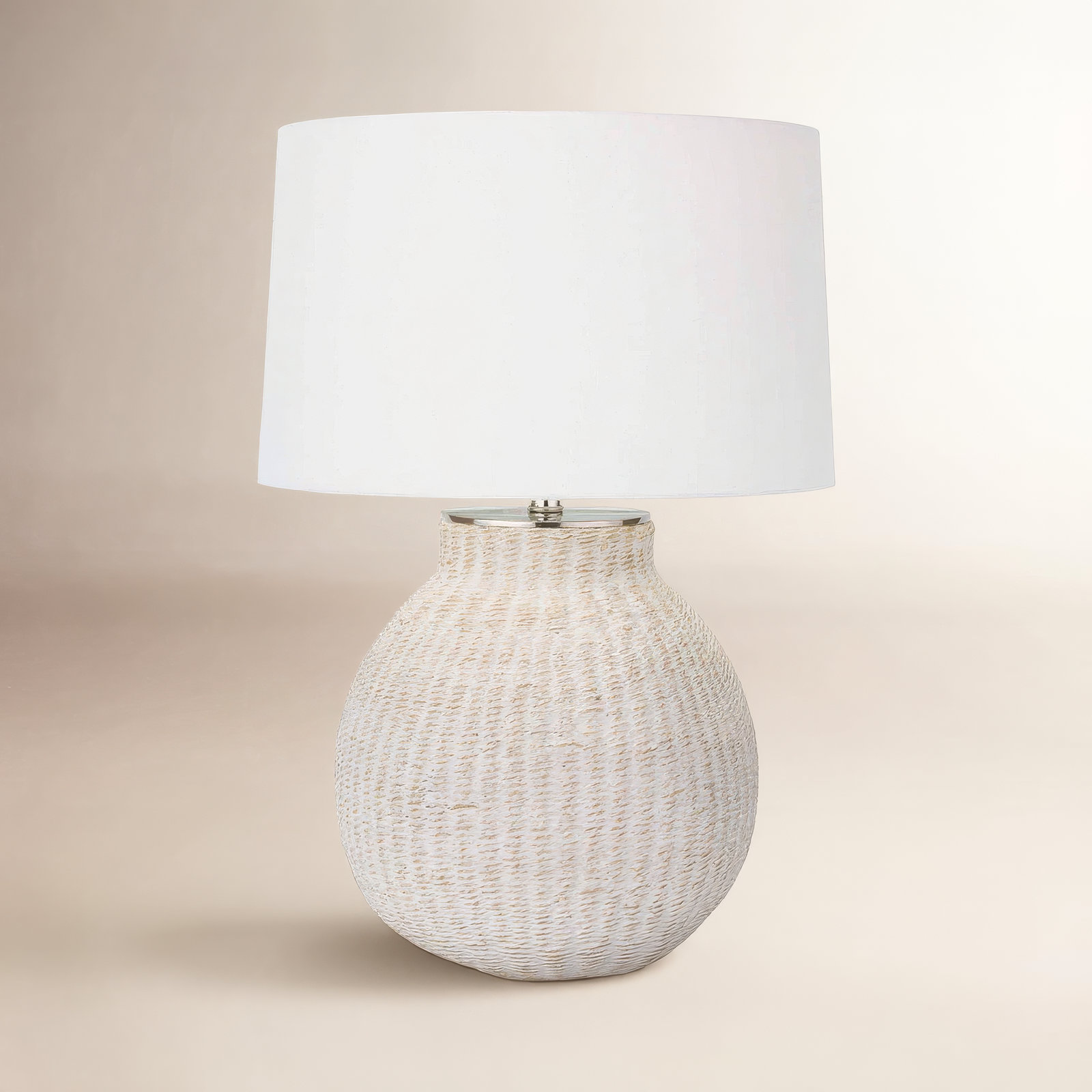 Natural Material Table Lamp