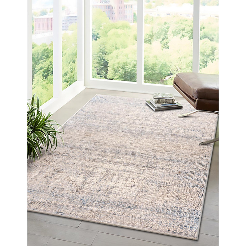 Laquina Oriental Indoor Rug, Rectangle 4' x 5'10"