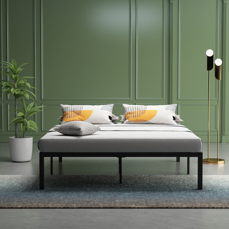 Lequetta Metal Platform Bed, Queen