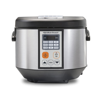 Hamilton Beach® Digital MultiCooker Nonstick Pot Stainless Steel