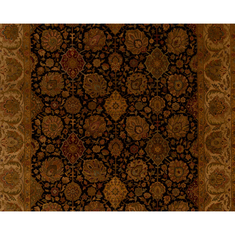 Hand Knotted Wool Oriental Indoor Rug