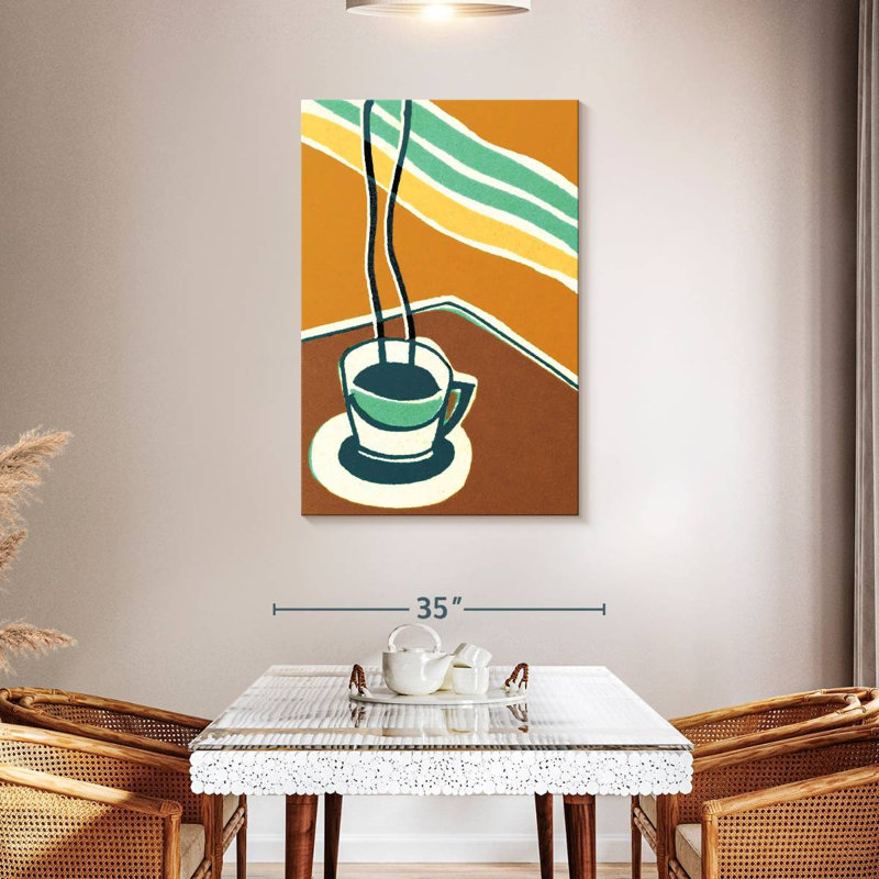 Yarlin Boho Style Coffee, 45" H x 30" W