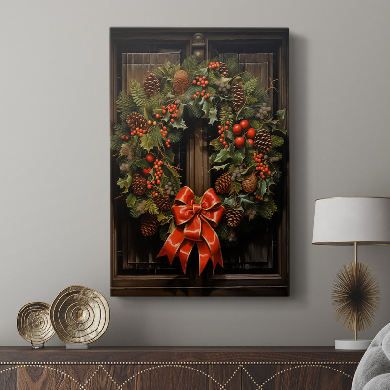 Art des Fêtes de Noël DCL XXV - galerie Cavas personnalisée, H 12 po x l 8 po
