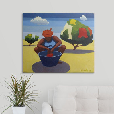 «Driston A Drying Day, 2007» par Tilly Willis, reproduction d'art