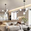 Lustre spoutnik 4 lumières Kalaila-483327050