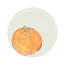 Pumpkins Handmade Terra Bianca Salad/Dessert Plate