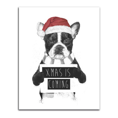 « xmas is bientôt », reproduction