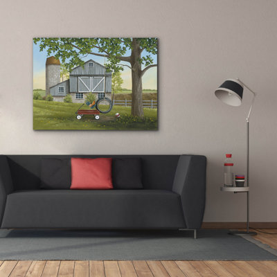 Epic Graffiti 'Called In For Dinner'  by Tanya Nyp Canvas Wall Art, 54" x 40"