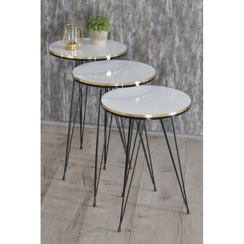 Encanto 14cm Console Table, White