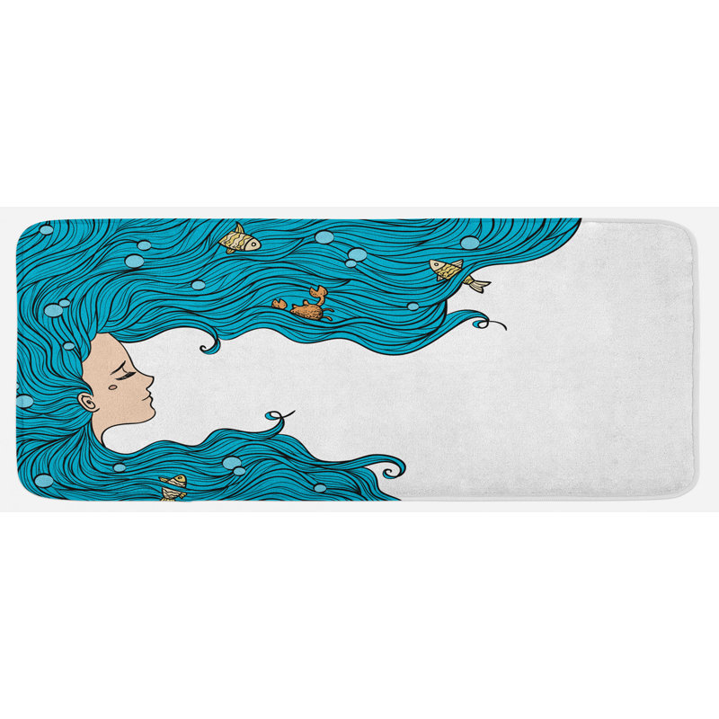 Tapis de cuisine subaquatique