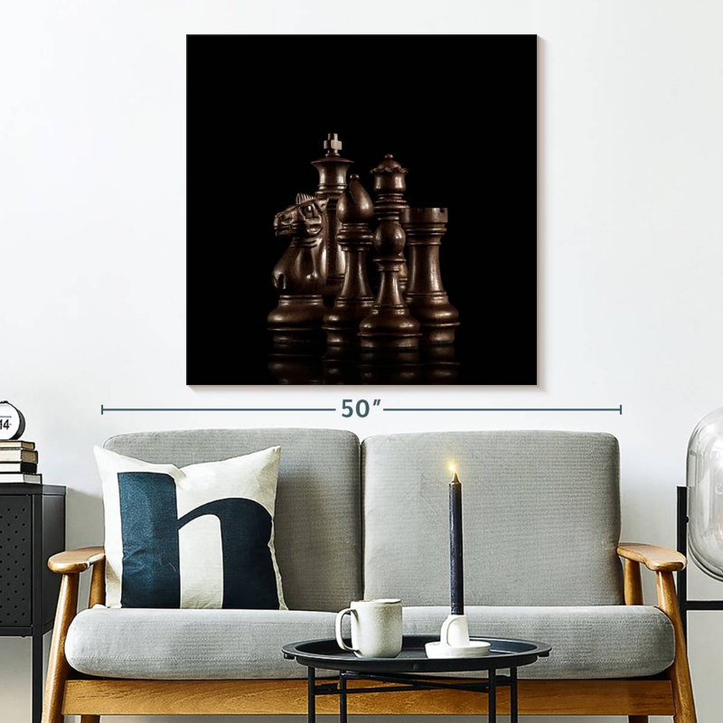 Senne Chess Game Concept, 33" H x 33" W