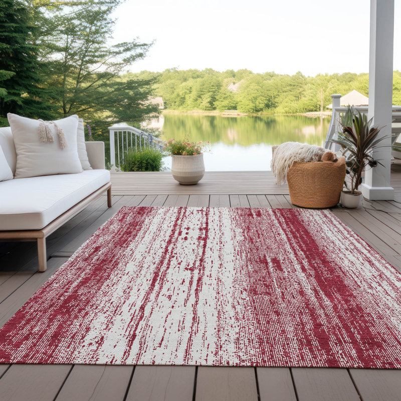 Tapis intérieur / extérieur mâle avec envers antidérapant, Rectangle 9 pi x 12 pi