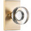 Bouton de porte contemporain en cristal / nickel-92330430-92154794