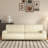 86.4" Oil Wax Leather 3-Seater Sofa, Tufted Back Cushion, Off-White-1651293336