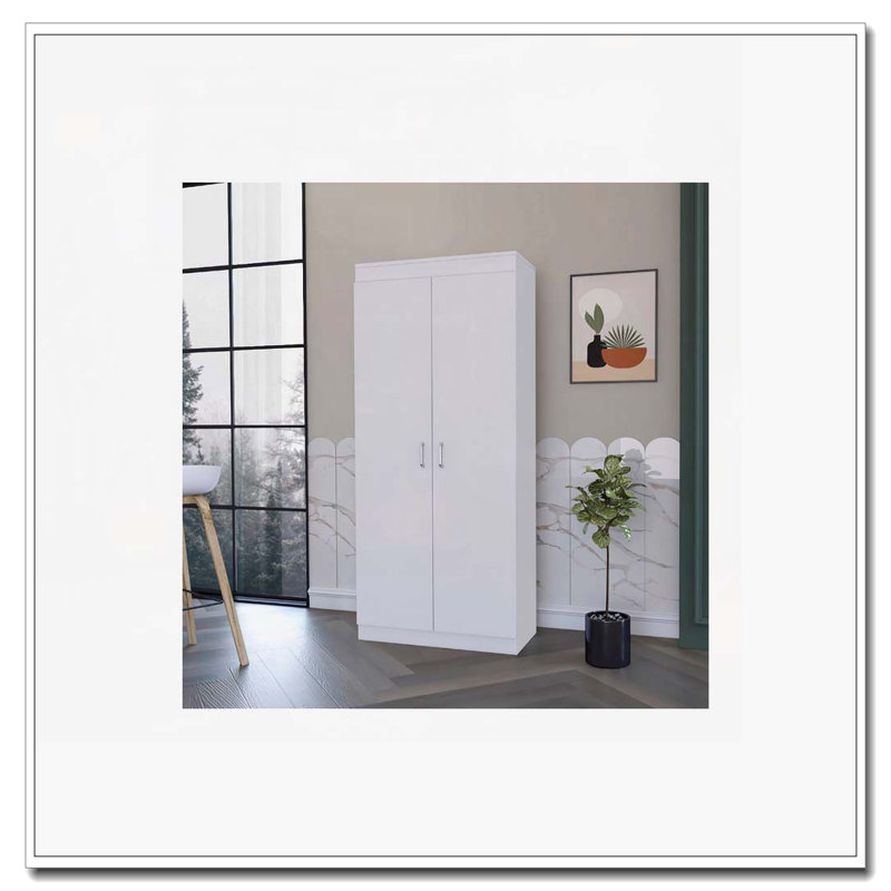 Cherry Hill 5-Shelf Pantry Cabinet White