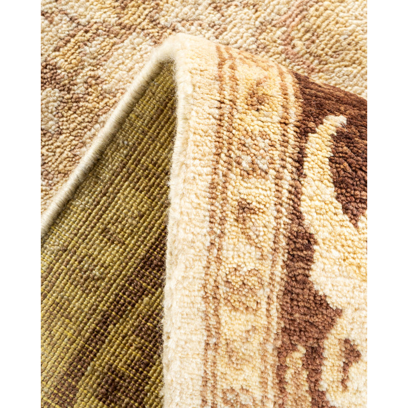 One-of-a-Kind 4' 2" X 6' 2" Hand Knotted Area Rug