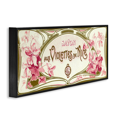 Giclée vintage Paris Violettes, design par Sophie 6