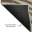 Tapis de qualité supérieure lavable à la machine Prisco Fudge-706653889