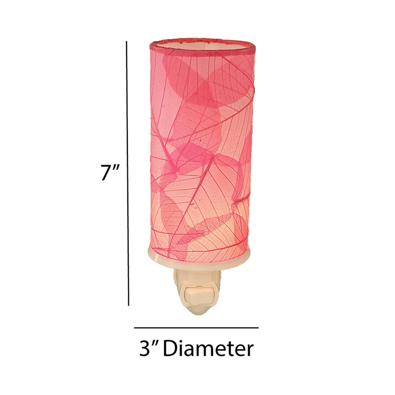 Cylinder Night Light, Pink