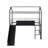Metal House Bed With Slide